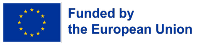 Logo mit Schriftzug Funded by the European Union
