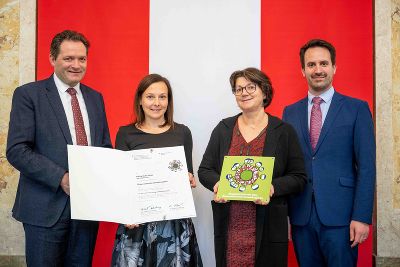 Umweltzeichen Verleihung © BMLUK_Hemerka Umweltzeichen Verleihung © BMLUK_Hemerka
