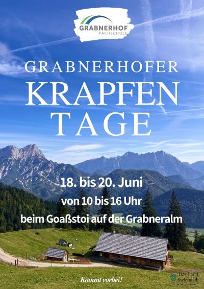 Plakat Grabnerhofer Krapfentage